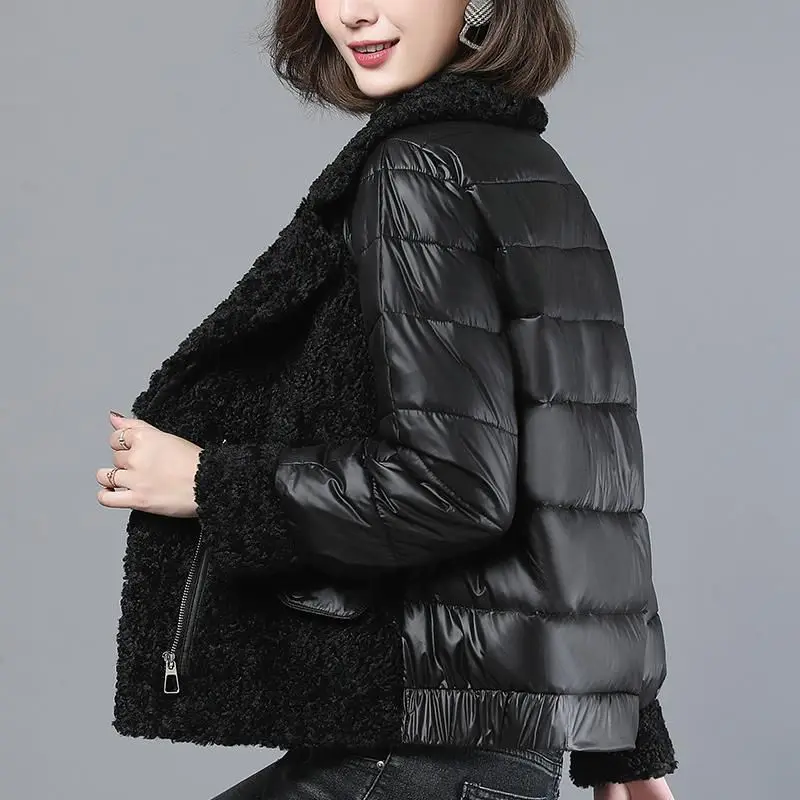 Winter Jacket Women Clothes Parkas Thicken Outerwear Solid Coats Short Female Spliced Cotton Padded Basic Top Hiver T253
Winter Jacket Women Clothes Parkas Thicken Outerwear Solid Coats Short Female Spliced Cotton Padded Basic Top Hiver T253