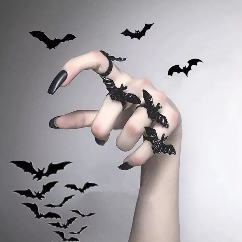 Gothic Bat Ring for Men and Women Opening Adjustable Ring Halloween Ornaments Dark Personality European and American Style, 2023
Gothic Bat Ring for Men and Women Opening Adjustable Ring Halloween Ornaments Dark Personality European and American Style, 2023