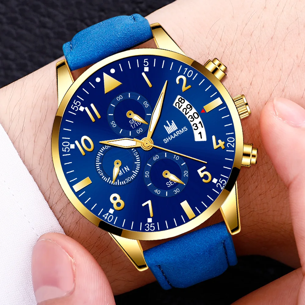 2024 Top New Fashion Men Watches Calendar Leather Strap Watch Men Business Sports Quartz Watch For Men Gifts Relogio Masculino
2024 Top New Fashion Men Watches Calendar Leather Strap Watch Men Business Sports Quartz Watch For Men Gifts Relogio Masculino