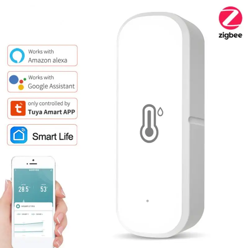 Temperature Humidity Sensor Voice Control Temperature And Humidity Sensor Portable Work With Alexa Home Tuya Wifi
Temperature Humidity Sensor Voice Control Temperature And Humidity Sensor Portable Work With Alexa Home Tuya Wifi