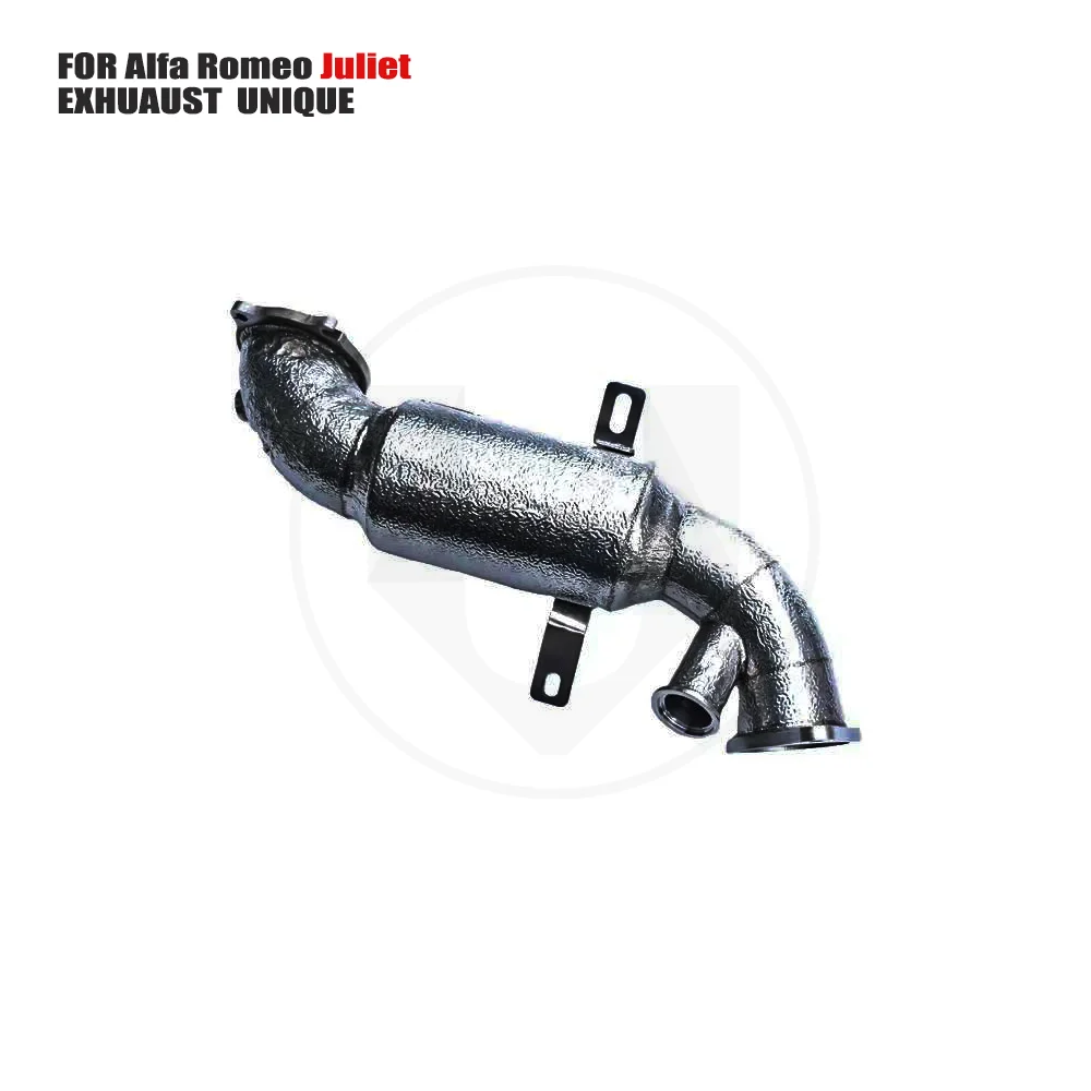 UNIQUE Exhaust Manifold Downpipe for Alfa Romeo Juliet 2.0T Car Accessories With Catalytic converter Header Without cat pipe
UNIQUE Exhaust Manifold Downpipe for Alfa Romeo Juliet 2.0T Car Accessories With Catalytic converter Header Without cat pipe
