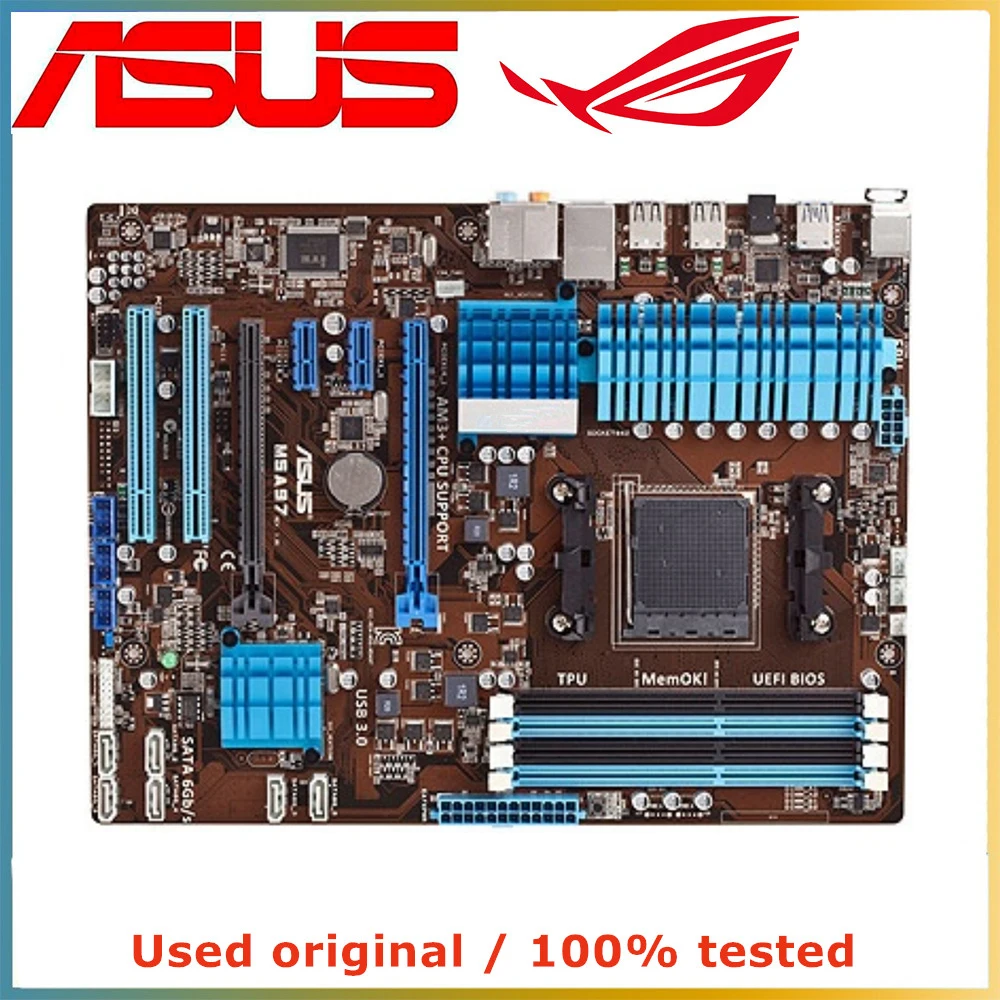 Материнская плата AM3 + AM3 DDR3 32 ГБ для ASUS M5A97, десктопная материнская плата AMD 970 USB3.0 SATA III
Материнская плата AM3 + AM3 DDR3 32 ГБ для ASUS M5A97, десктопная материнская плата AMD 970 USB3.0 SATA III