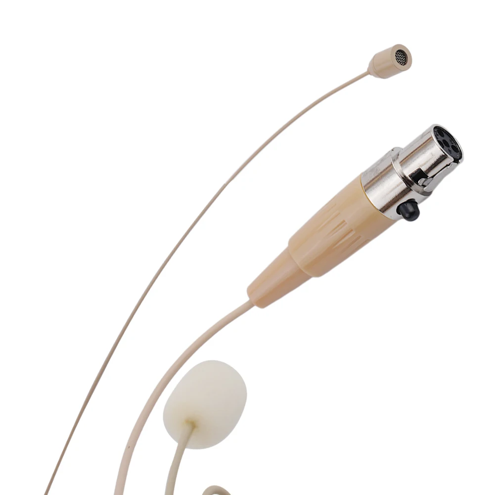 Headworn Microphone 100-20KHZ 4.0 Mm Beige/Black Earhook For Headset Lightweight Design Mic Omnidirectional
Headworn Microphone 100-20KHZ 4.0 Mm Beige/Black Earhook For Headset Lightweight Design Mic Omnidirectional