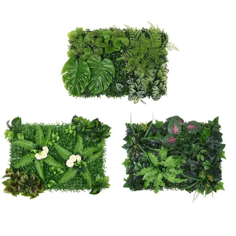 Grass Wall Panels Artificial Greenery Wall Mat Hedge Wall Background Grass Backdrop Green Wall Decor With UV Protection Tools
Grass Wall Panels Artificial Greenery Wall Mat Hedge Wall Background Grass Backdrop Green Wall Decor With UV Protection Tools