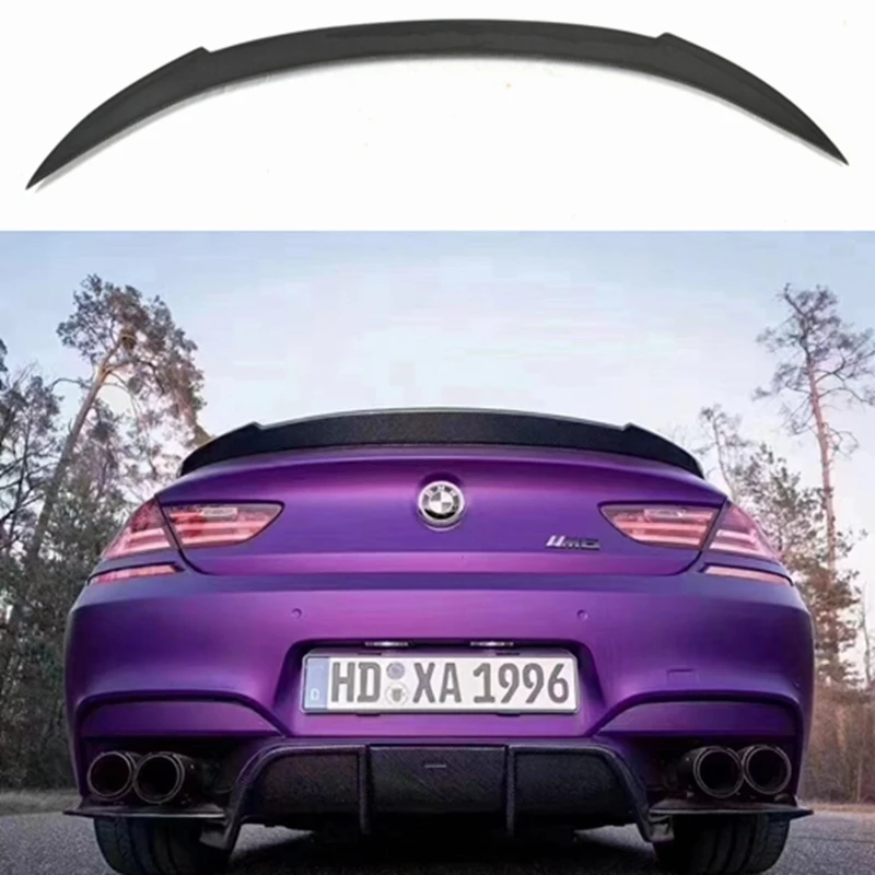 V Style Rear Trunk Spoiler Carbon Fiber For BMW 6 Series & M Series 2 - Door F06 F12 Coupe F13 Convertible M6 spoiler 2012-2016
V Style Rear Trunk Spoiler Carbon Fiber For BMW 6 Series & M Series 2 - Door F06 F12 Coupe F13 Convertible M6 spoiler 2012-2016