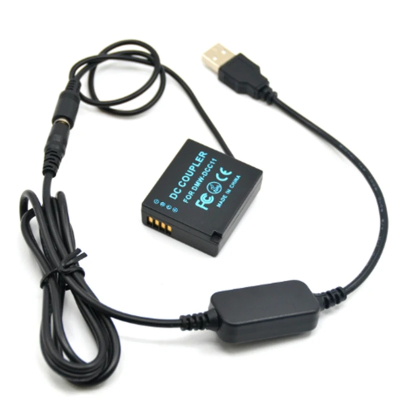 USB Type C Cable+DCC11 BLG10 Dummy Battery Replacement For Panasonic Lumix DMC-GF6 GF5 GF3K TZ100 LX100 GX7 S6 S6K GX80 GX85 GX9
USB Type C Cable+DCC11 BLG10 Dummy Battery Replacement For Panasonic Lumix DMC-GF6 GF5 GF3K TZ100 LX100 GX7 S6 S6K GX80 GX85 GX9