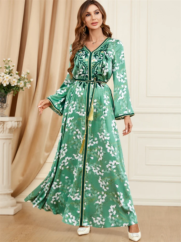 

Ramadan African Dresses Islamic Clothing For Women Abaya Dubai Turkey Arabic Muslim Dress Kebaya Robe Musulmane Femme Vestidos