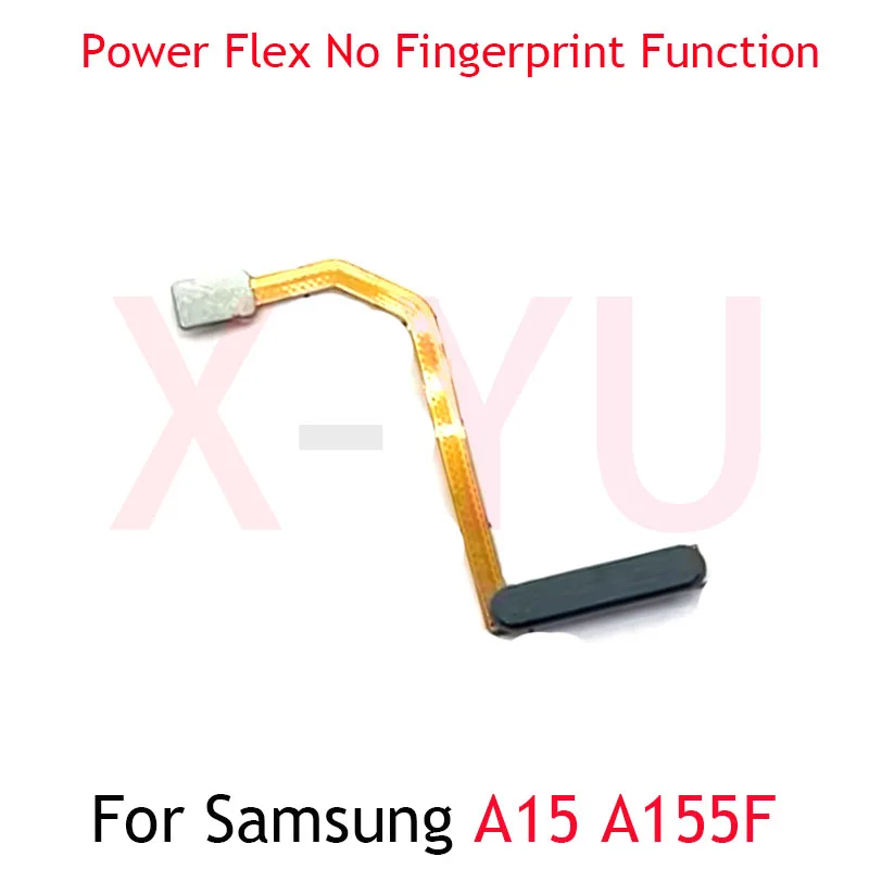 

Для Samsung Galaxy A15 4G 5G A155 A156 выключатель питания ВКЛ./ВЫКЛ. Главная Кнопка Боковая кнопка гибкий кабель без отпечатков пальцев Touch ID