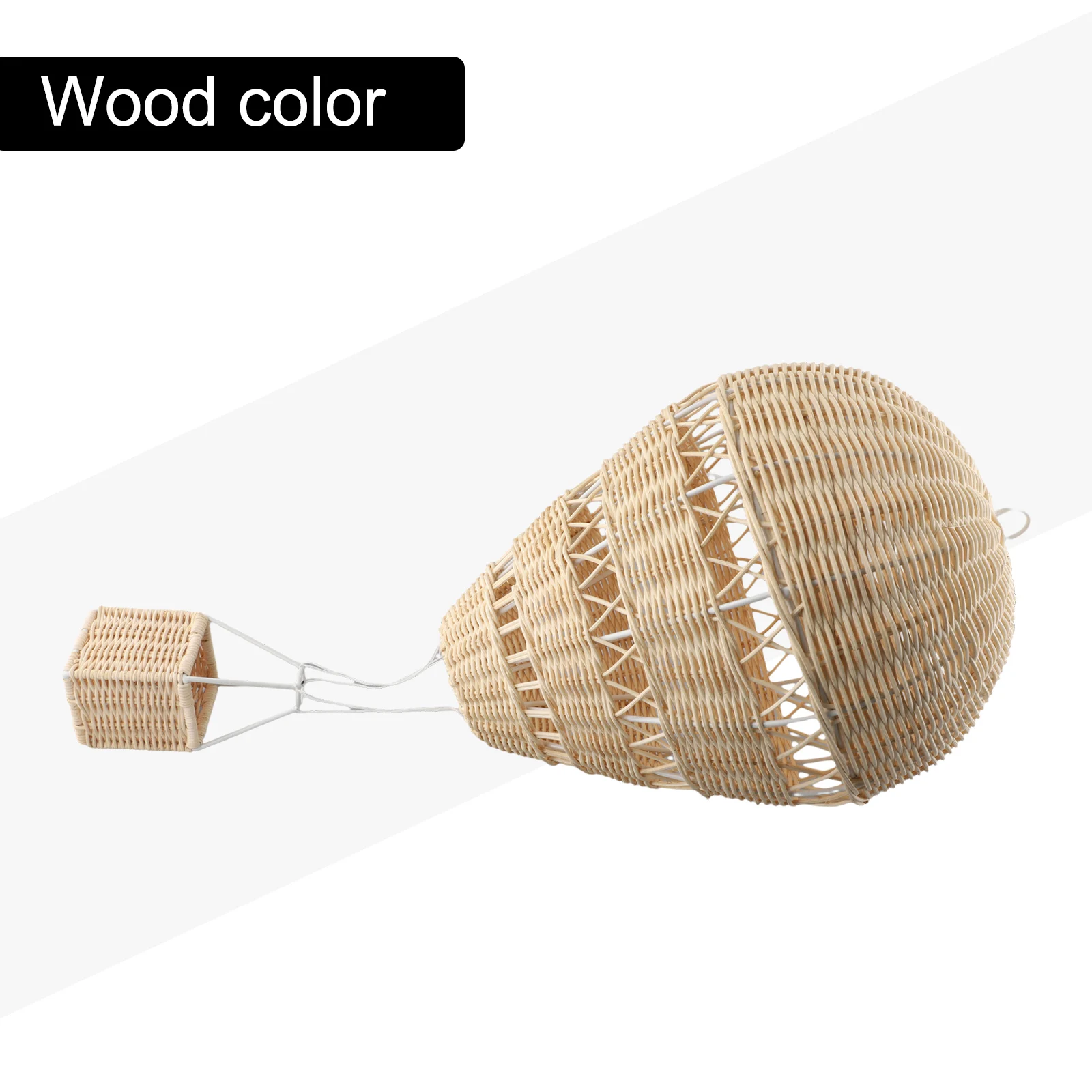 Elevate the aesthetics of your children's room or preschool with this beautifully handwoven rattan hot air balloon decoration
Elevate the aesthetics of your children's room or preschool with this beautifully handwoven rattan hot air balloon decoration