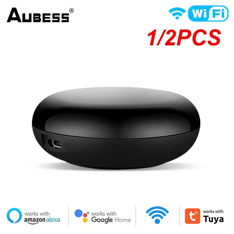 

1/2PCS Aubess Tuya WiFi IR RF Bluetooth Smart Remote Control For Air Condition TV Smart Home Infrared Controller For Alexa