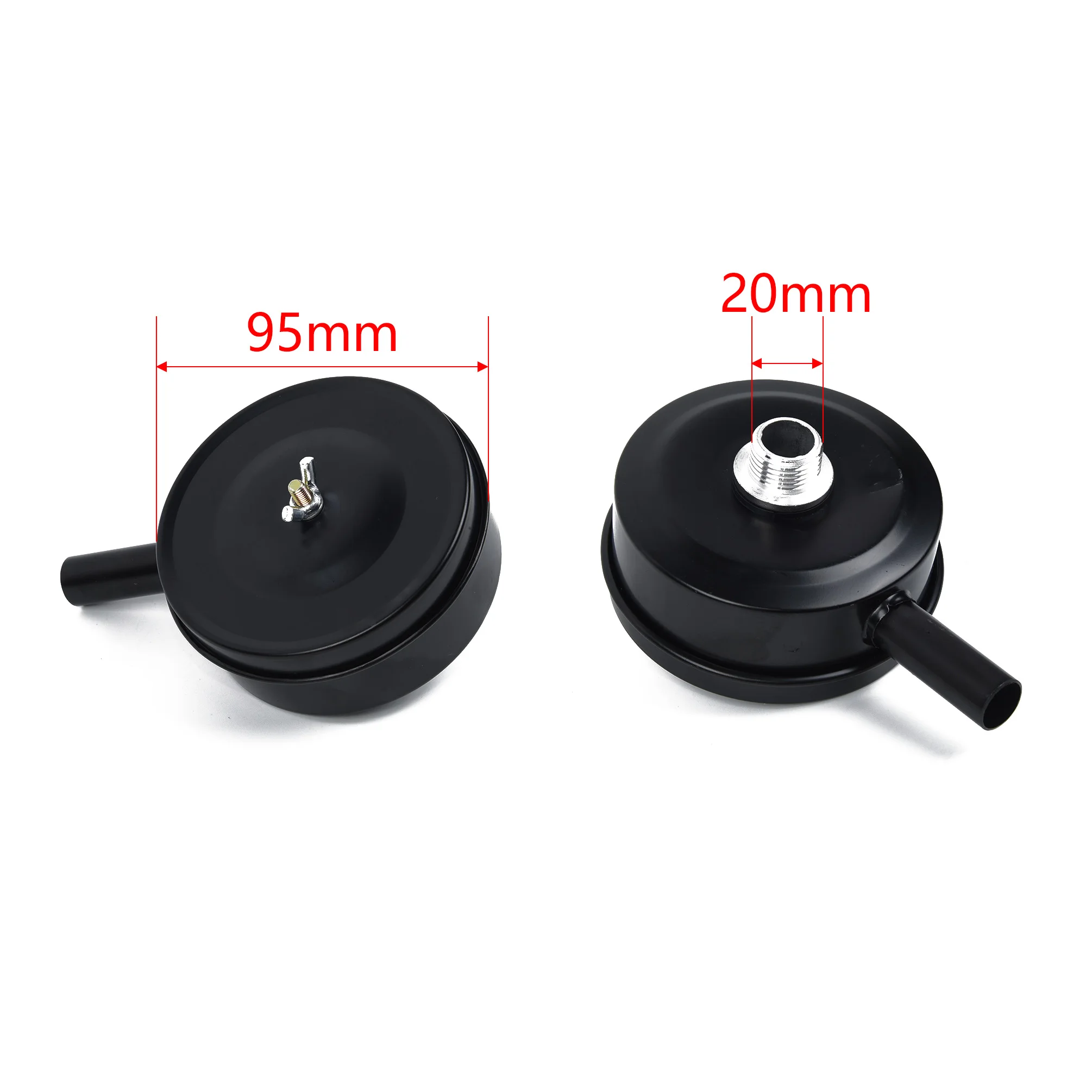 Air Compressor Intake Muffler 20mm Thread Metal Silencer Black 1pc Spare Filter Element For Admitting Port Pneumatic Parts
Air Compressor Intake Muffler 20mm Thread Metal Silencer Black 1pc Spare Filter Element For Admitting Port Pneumatic Parts