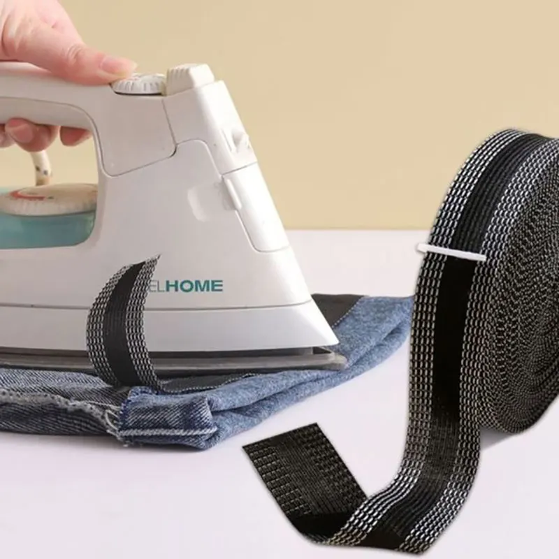 1/2/5M Iron-on Pants Edge Shorten Self-Adhesive Pants Mouth Paste Hem Tape Fabric Tape for DIY Suit Pants Jeans Sewing Fabric
1/2/5M Iron-on Pants Edge Shorten Self-Adhesive Pants Mouth Paste Hem Tape Fabric Tape for DIY Suit Pants Jeans Sewing Fabric