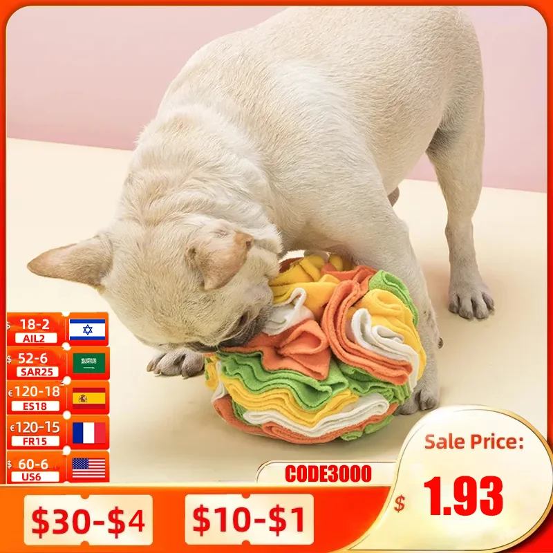Dogs Snuffle Ball Toy Pet Leak Food Anti Choking Mat Dog Feeder Training Blanket Nose Work Toy Pet Slowing Feeding Dog Toy Mat
Dogs Snuffle Ball Toy Pet Leak Food Anti Choking Mat Dog Feeder Training Blanket Nose Work Toy Pet Slowing Feeding Dog Toy Mat
