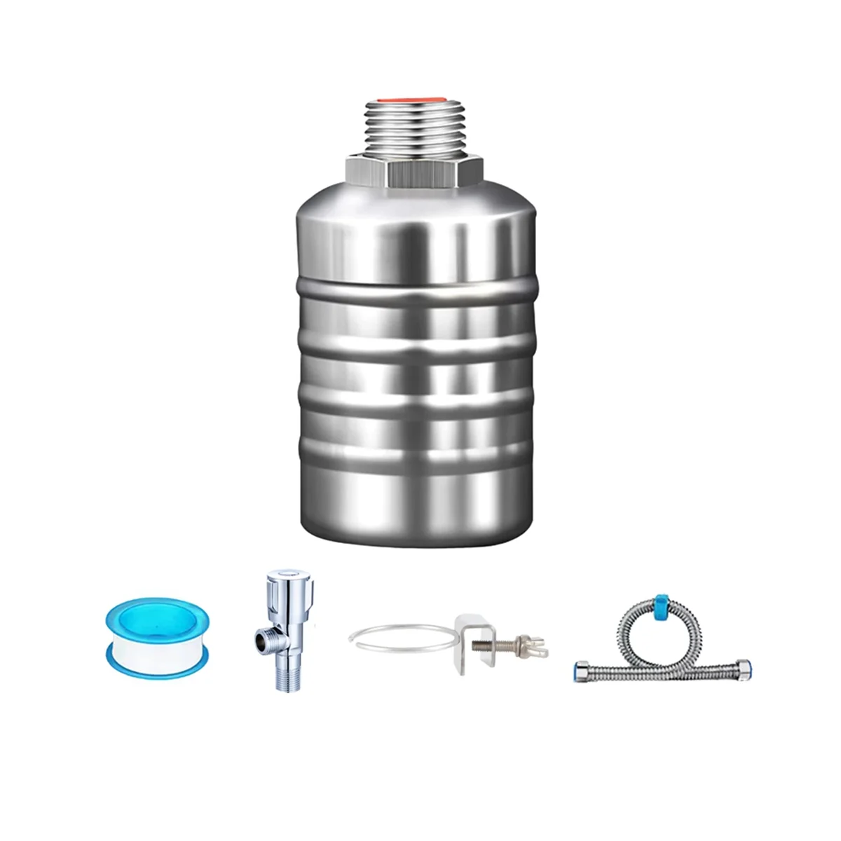 Floating Ball Valve Kit Automatic Water Level Control Valve with Faucet Hose and Clamp Stainless Steel Float Valve
Floating Ball Valve Kit Automatic Water Level Control Valve with Faucet Hose and Clamp Stainless Steel Float Valve