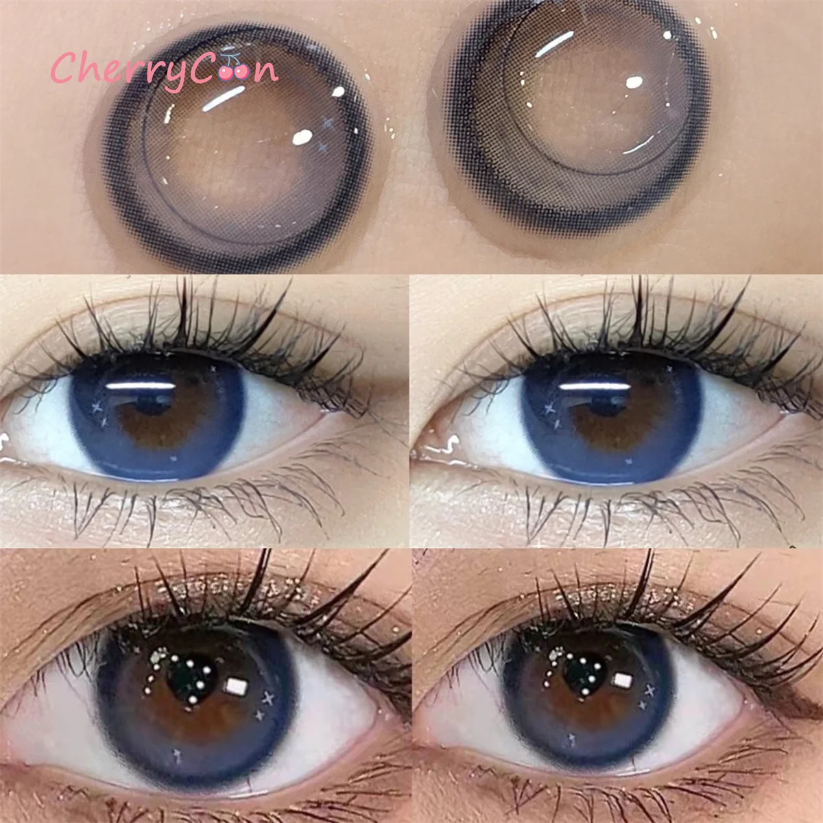 CherryCon tomato blue new popular Contact Lenses Colored Soft for Eyes big beautiful pupil Contact Lens Myopia degrees 2pcs/Pair
CherryCon tomato blue new popular Contact Lenses Colored Soft for Eyes big beautiful pupil Contact Lens Myopia degrees 2pcs/Pair