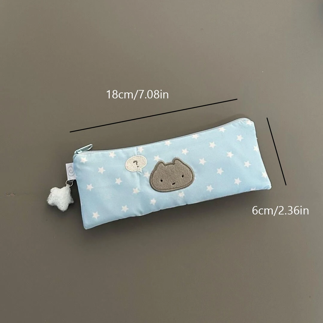 2026 NEW CUTE Stars Pencil Case Mesh Multilayer Pen Bag Multifunctional Large Capacity Stationery Bag School 2026 NEW CUTE Stars Pencil Case Mesh Multilayer Pen Bag Multifunctional Large Capacity Stationery Bag School