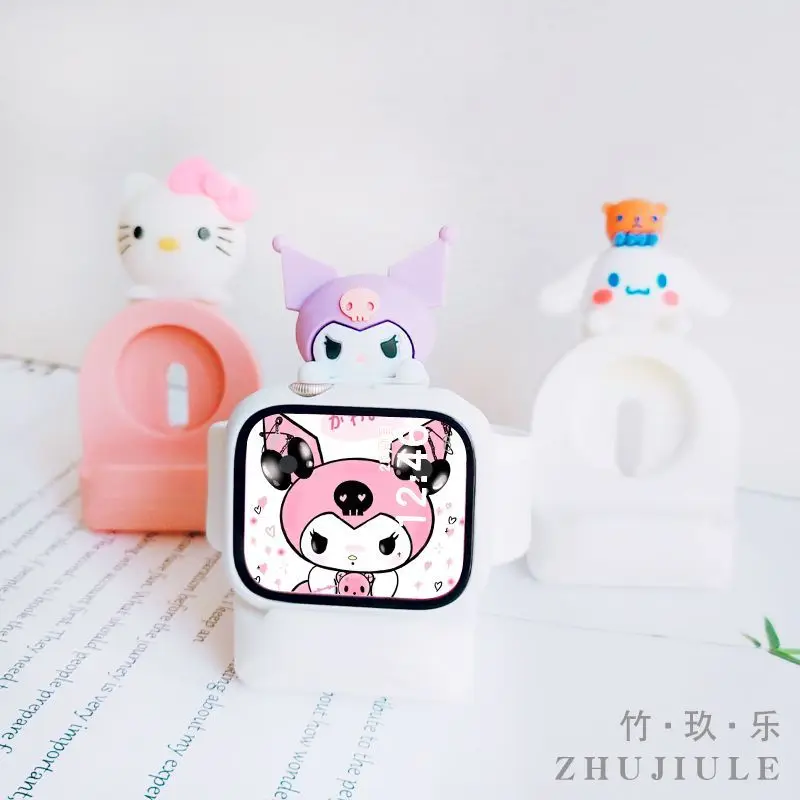 Sanrio My Melody Cinnamoroll Hello Kitty Apple Watch Беспроводная зарядная док-станция мультяшный милый удобный практичный зарядный кронштейн
Sanrio My Melody Cinnamoroll Hello Kitty Apple Watch Беспроводная зарядная док-станция мультяшный милый удобный практичный зарядный кронштейн