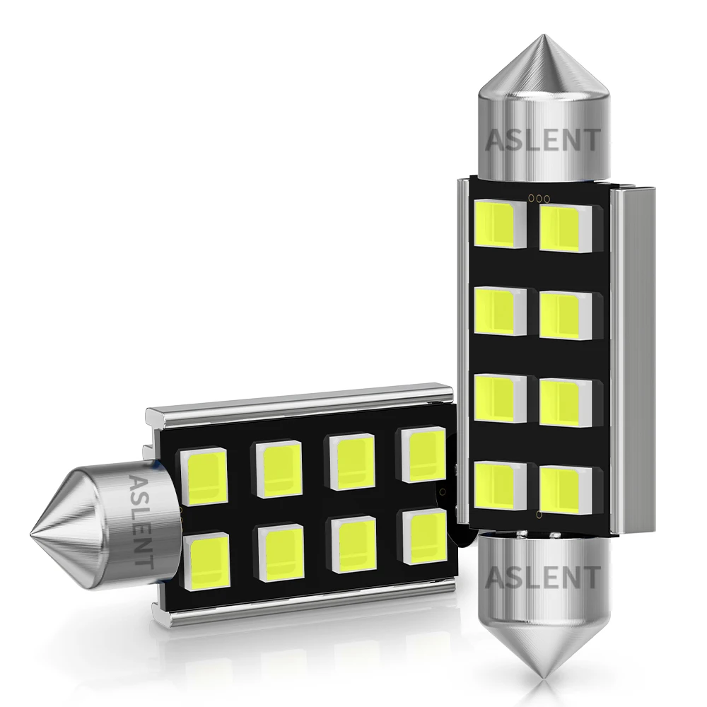 10x C5W LED 2835 8SMD Signal Lamp Canbus Bulb 31mm 36mm 39mm 41mm Festoon C10W LED Auto Interior Reading Dome Light White 12v
10x C5W LED 2835 8SMD Signal Lamp Canbus Bulb 31mm 36mm 39mm 41mm Festoon C10W LED Auto Interior Reading Dome Light White 12v