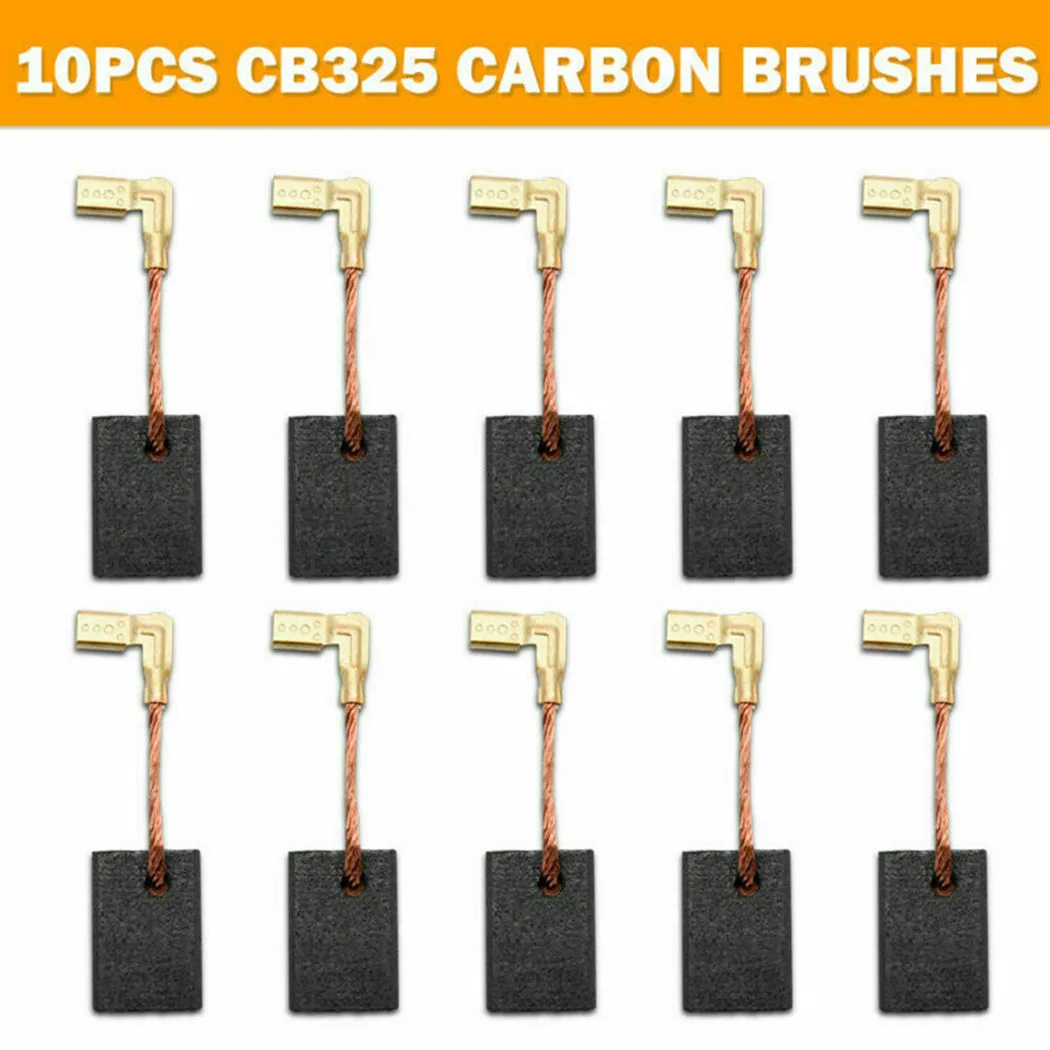 10pcs Carbon Brushes For Angle Grinder GA5030 CB325 / 459/303/419/203 Polishing Machine Accessorie 
10pcs Carbon Brushes For Angle Grinder GA5030 CB325 / 459/303/419/203 Polishing Machine Accessorie