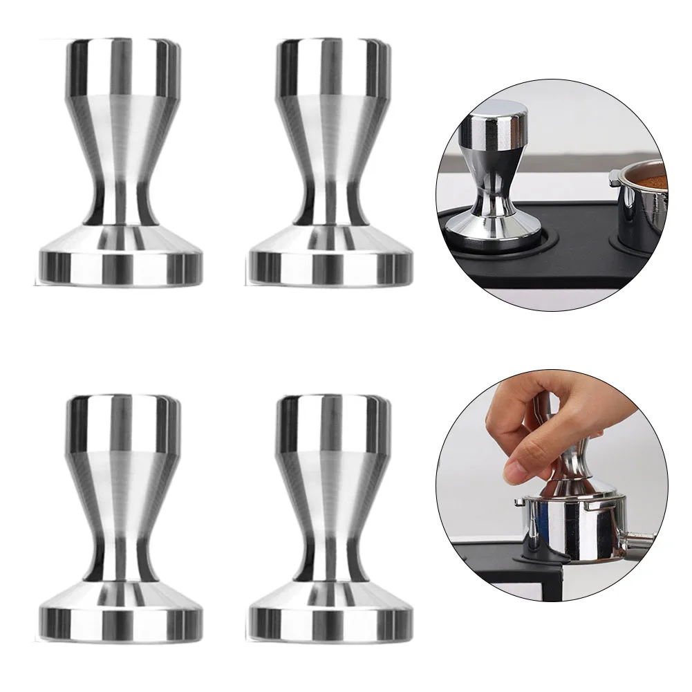 4pcs 49/51/53/58mm Stainless Steel Espresso Coffee Tamper Powder Hammer Pressing Loaded Flat Base Coffeeware Accessories
4pcs 49/51/53/58mm Stainless Steel Espresso Coffee Tamper Powder Hammer Pressing Loaded Flat Base Coffeeware Accessories