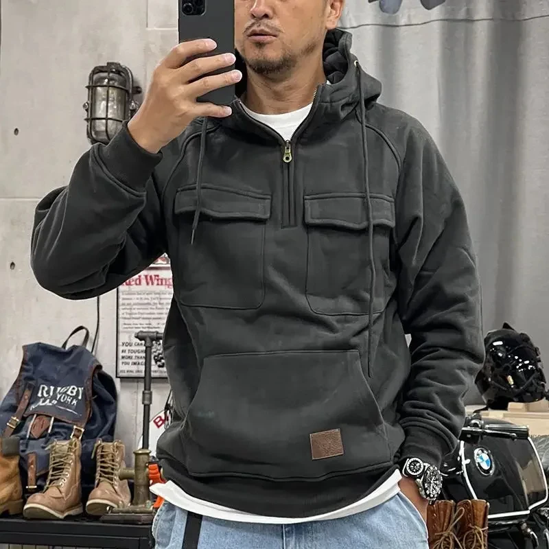 Sweatshirt for Men Hoodies Y2k Vintage Male Clothes Hooded Motorcycle Half Zip Aesthetic S Autumn Cotton Xxl Loose High Quality
Sweatshirt for Men Hoodies Y2k Vintage Male Clothes Hooded Motorcycle Half Zip Aesthetic S Autumn Cotton Xxl Loose High Quality