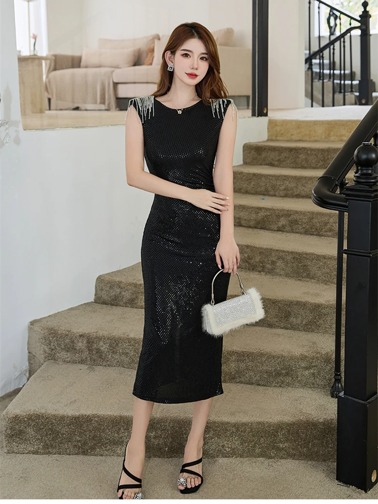 Summer Dress Evening Female Vintage Party Short Sleeve Beach Women Dresses Bodycon Robe Vestido Prom Sexy Skinny Black Dress
Summer Dress Evening Female Vintage Party Short Sleeve Beach Women Dresses Bodycon Robe Vestido Prom Sexy Skinny Black Dress