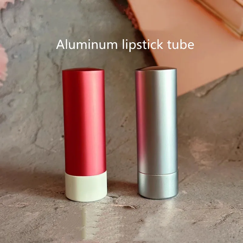 

10/30/50pcs Empty Aluminum Lipstick Tube 12.1mm DIY Lip Balm Tubes Homemade Lip Stick Beauty Lipstick Balm Cosmetic Containers