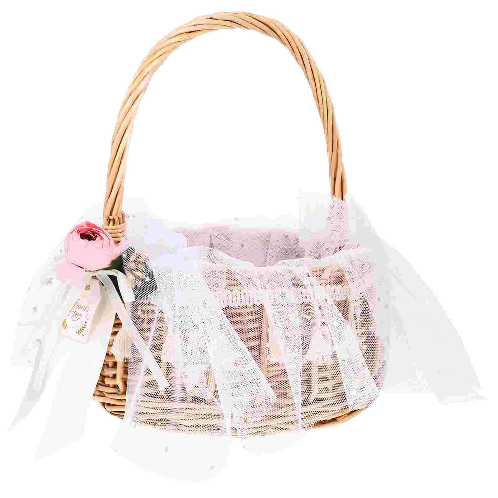 Rattan Shopping Basket Baskets for Gifts Wicker Woven Hampers Flower Storage Mesh Hand
Rattan Shopping Basket Baskets for Gifts Wicker Woven Hampers Flower Storage Mesh Hand