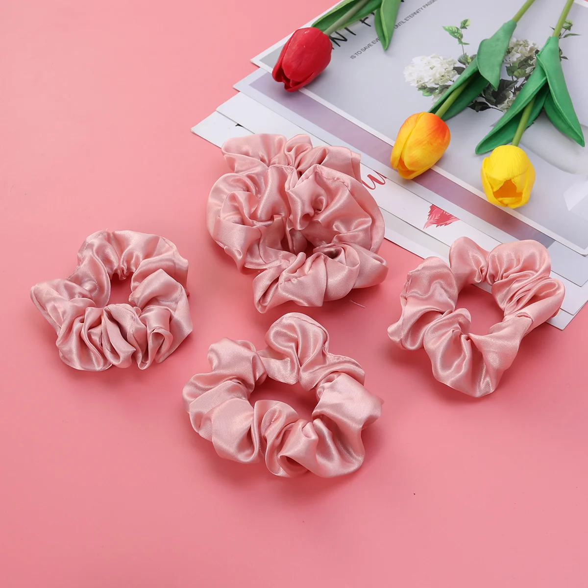 Women Hair Tie Girl Elastic Ponytail Holder Stretch Solid Color Ties Rope Perfume Silk
Women Hair Tie Girl Elastic Ponytail Holder Stretch Solid Color Ties Rope Perfume Silk