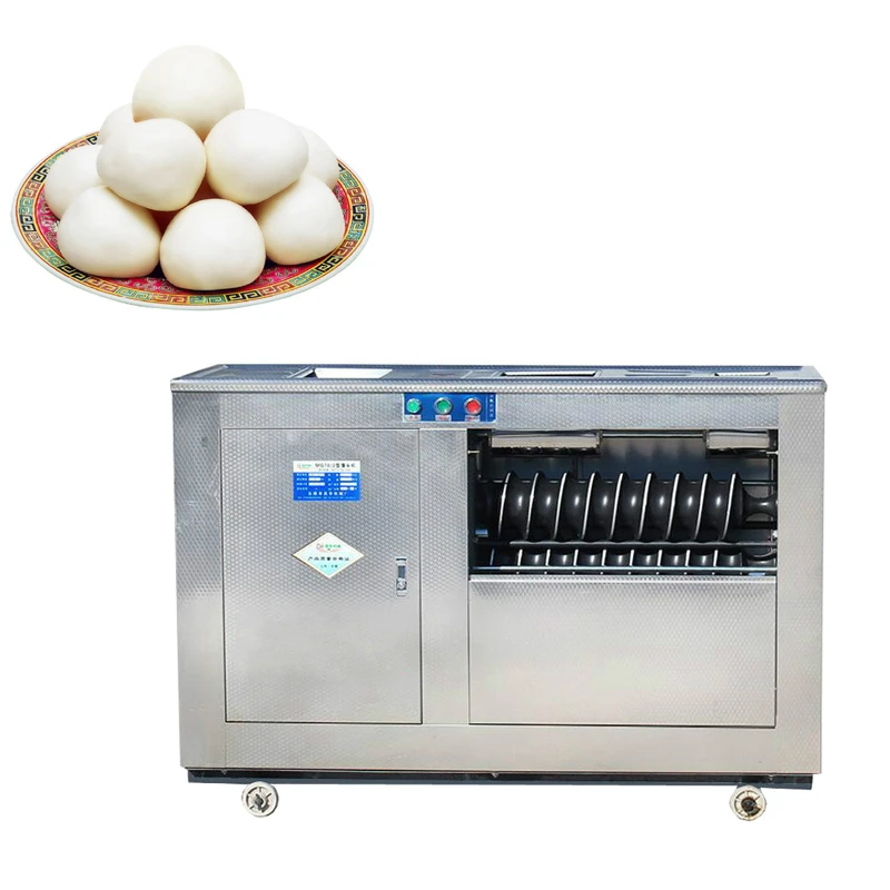 

220V Commercial Stainless Steel Steamed Bread Making Machine Electric Spherical Dough Machine Automatic Steamed Bread Forming Ma