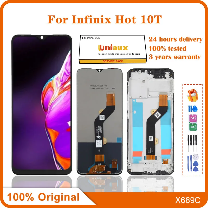 ЖК-дисплей 6,82 дюйма для Infinix Hot 10T, фотосессия X689C X689B X689 X689D, запасные части для ремонта ЖК-дисплея
ЖК-дисплей 6,82 дюйма для Infinix Hot 10T, фотосессия X689C X689B X689 X689D, запасные части для ремонта ЖК-дисплея