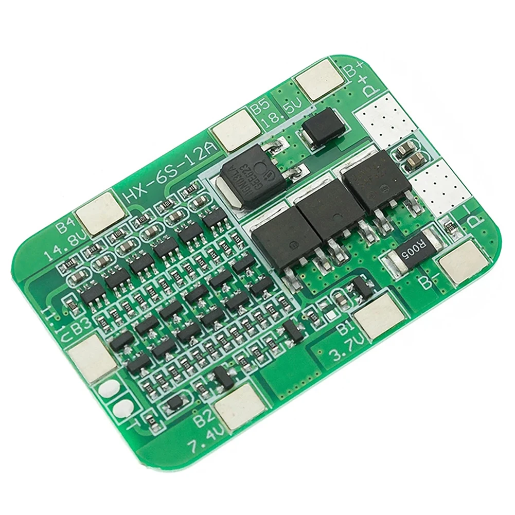 Long Lasting Performance For 6S 15A 24V PCB BMS Protection Board for For 6 Pack Li ion Lithium Battery Cell Sturdy Build
Long Lasting Performance For 6S 15A 24V PCB BMS Protection Board for For 6 Pack Li ion Lithium Battery Cell Sturdy Build