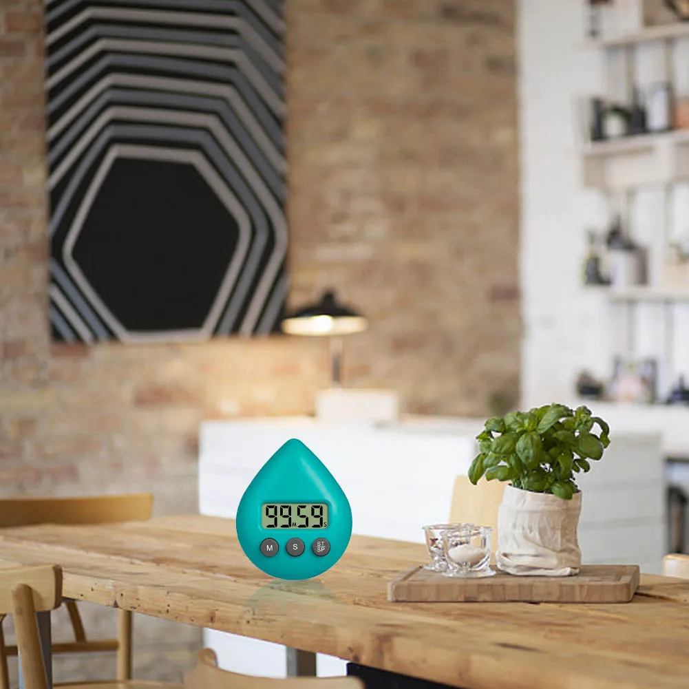 Digital Timer New Digital Kitchen Timer Water Drop Electronic Timer Three Color Splash Proof Energy Saver Digital Timer
Digital Timer New Digital Kitchen Timer Water Drop Electronic Timer Three Color Splash Proof Energy Saver Digital Timer