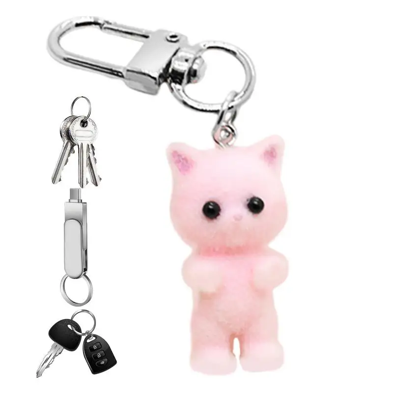 Брелок для ключей с милым котенком, милый держатель для ключей с милым котом, мультяшный спутник с животными для рюкзаков, ключей для детей и взрослых
Брелок для ключей с милым котенком, милый держатель для ключей с милым котом, мультяшный спутник с животными для рюкзаков, ключей для детей и взрослых