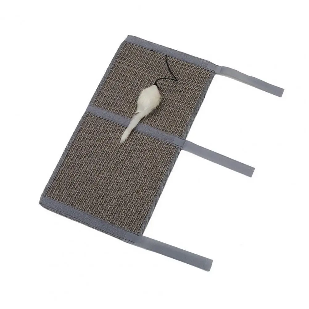 Adds Interest Cat Scratcher Natural Sisal Cat Scratcher Pad with Mouse Toy for Furniture Legs Protection Nail for Table for Cats
Adds Interest Cat Scratcher Natural Sisal Cat Scratcher Pad with Mouse Toy for Furniture Legs Protection Nail for Table for Cats