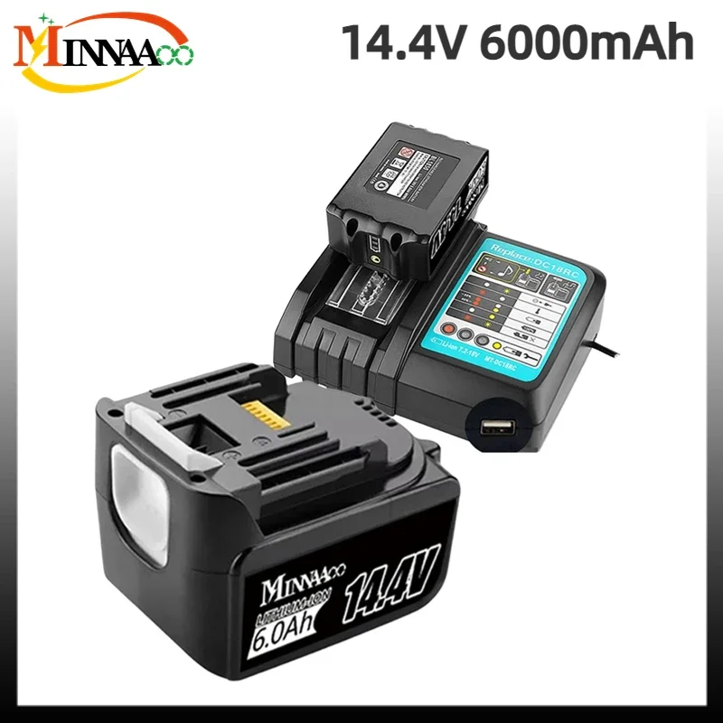 14.4V battery for Makita BL1430 Rechargeable Li-Ion Replacement LXT200 BL1415 194558-0 194559-8 194066-1
14.4V battery for Makita BL1430 Rechargeable Li-Ion Replacement LXT200 BL1415 194558-0 194559-8 194066-1