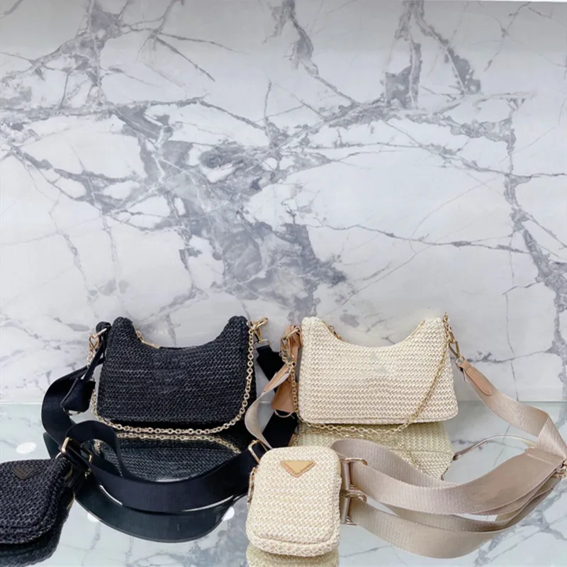 Women New Three in One Stripe Woven Bag Embroidered Print Chain Crossbody Bag for Ladies Fashion Exquisite Banquet Shoulder Bag
Women New Three in One Stripe Woven Bag Embroidered Print Chain Crossbody Bag for Ladies Fashion Exquisite Banquet Shoulder Bag