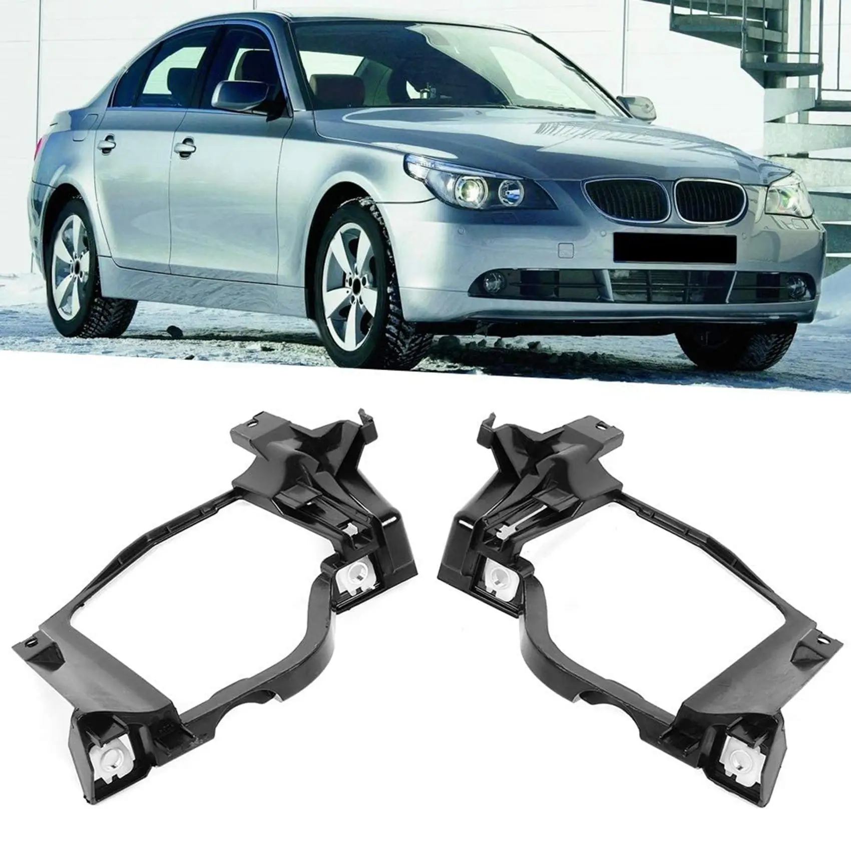 Крепежные кронштейны для фар 63126936090, подходят для BMW 5 серии E60 E61 525I 528Xi 530I, автомобильные аксессуары
Крепежные кронштейны для фар 63126936090, подходят для BMW 5 серии E60 E61 525I 528Xi 530I, автомобильные аксессуары