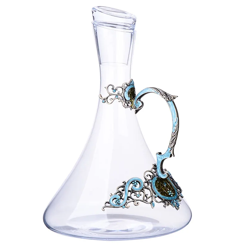 Free shipping Enamel lead-free crystal red wine decanter household wine waking pot big belly wine set
Free shipping Enamel lead-free crystal red wine decanter household wine waking pot big belly wine set