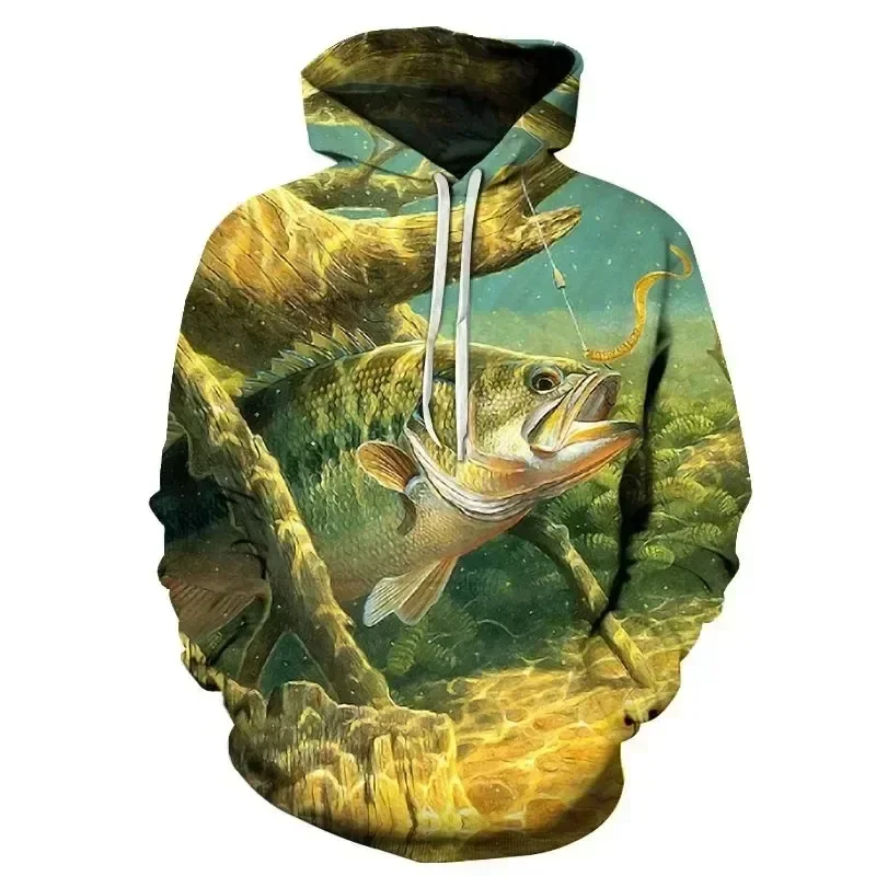 New Style 3D Printing Fishing Pattern Men's Hoodies Outdoor Coats Fish Hunting Sweatshirt Men Women Sudaderas Cosplay Clothing
New Style 3D Printing Fishing Pattern Men's Hoodies Outdoor Coats Fish Hunting Sweatshirt Men Women Sudaderas Cosplay Clothing