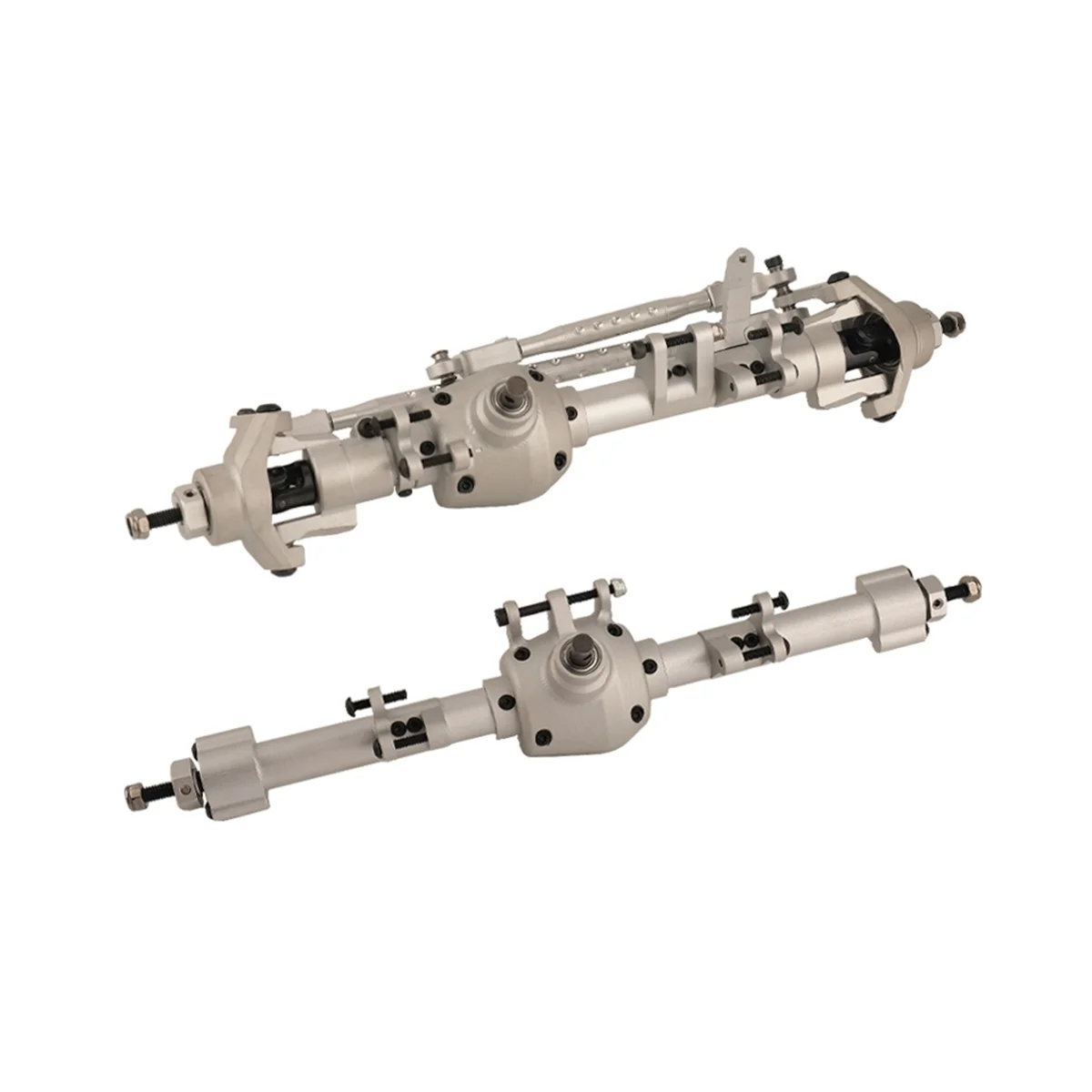 2Pcs Metal Front and Rear Axle Set for Axial SCX6 1/6 RC Crawler Car Upgrade Parts Accessories,4
2Pcs Metal Front and Rear Axle Set for Axial SCX6 1/6 RC Crawler Car Upgrade Parts Accessories,4
