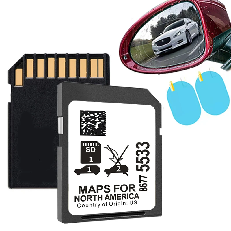 

for GM 8677-5533 Navigation SD Memory Card for Chevrolet Cadillac GMC Card 2023 North America Maps 8GB Sat Nav Free Shipping