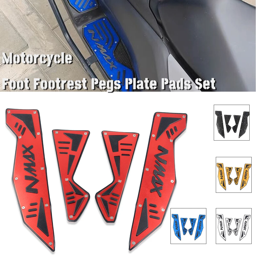 Motorcycle N-MAX 155 Foot Footrest Pegs Plate Pads Set For YAMAHA NMAX 155 NMAX 2015 2016 2017 2018 2019 Footboard Steps
Motorcycle N-MAX 155 Foot Footrest Pegs Plate Pads Set For YAMAHA NMAX 155 NMAX 2015 2016 2017 2018 2019 Footboard Steps