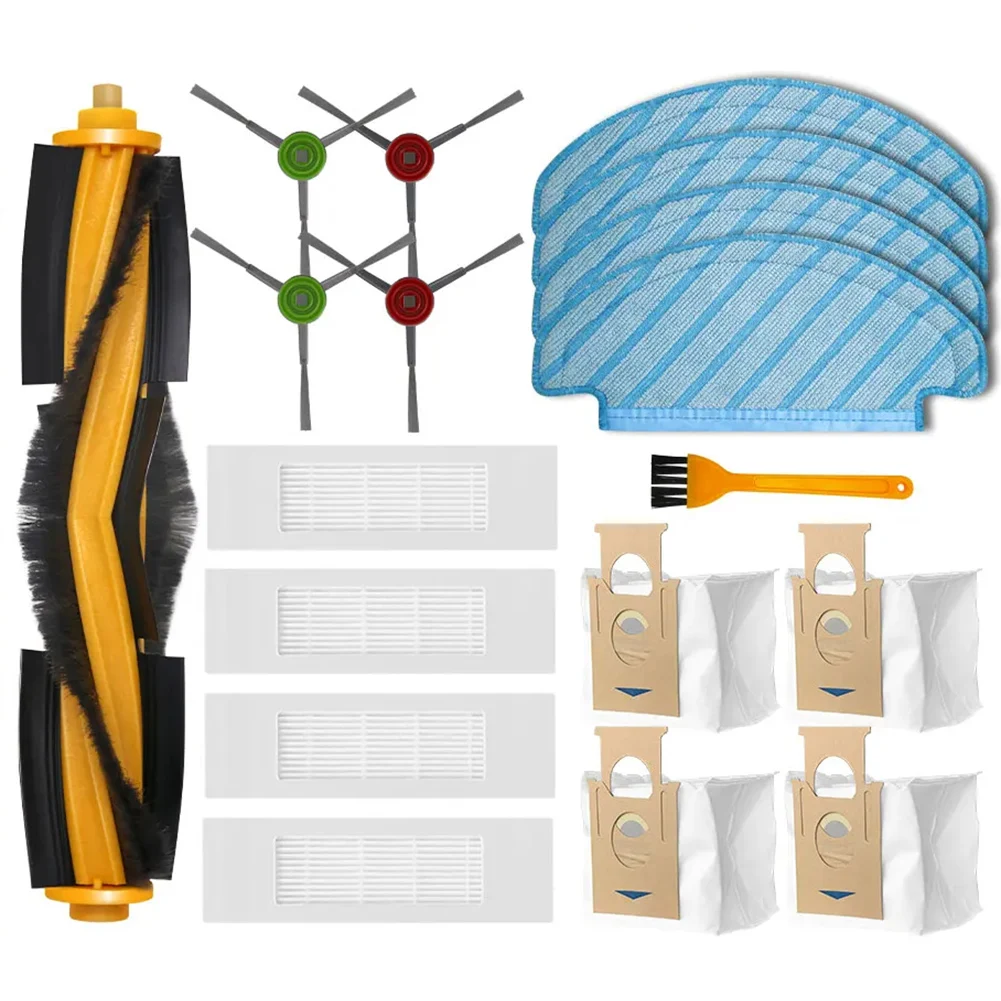 Filter Set Main Side Brush Accessories Compact Dust Bag Easy Installation Exquisite Mop Parts Repair Long Lasting
Filter Set Main Side Brush Accessories Compact Dust Bag Easy Installation Exquisite Mop Parts Repair Long Lasting