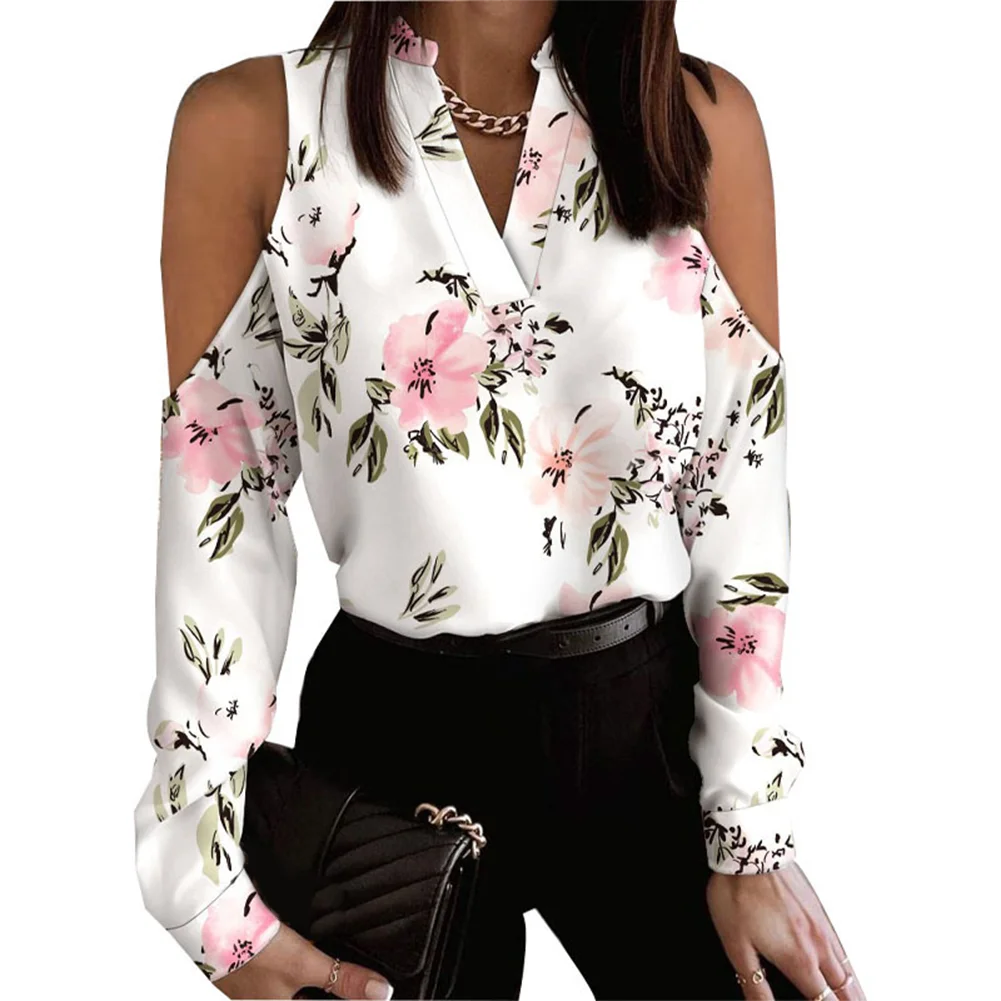 Womens Shirts Womens Tops Long Sleeve Loose Non Strech Off Shoulder Polyester Printed Summer T-Shirt Comfortable
Womens Shirts Womens Tops Long Sleeve Loose Non Strech Off Shoulder Polyester Printed Summer T-Shirt Comfortable