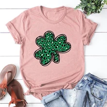 Leopard Shamrock Shirt St Patricks Day Clover Shirt Irish Gifts Shamrock Tee Leopard Shamrock Lucky Clothes Irish Day Tops 
Leopard Shamrock Shirt St Patricks Day Clover Shirt Irish Gifts Shamrock Tee Leopard Shamrock Lucky Clothes Irish Day Tops