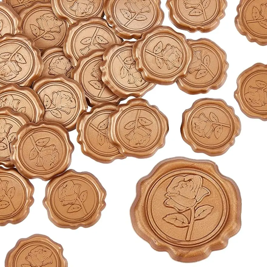 Adhesive Wax Seal Stickers 25PCS Rose Flower Self- Adhesive Wax Seals Decorative Stamp Stickers Envelope Stickers for Decor
Adhesive Wax Seal Stickers 25PCS Rose Flower Self- Adhesive Wax Seals Decorative Stamp Stickers Envelope Stickers for Decor