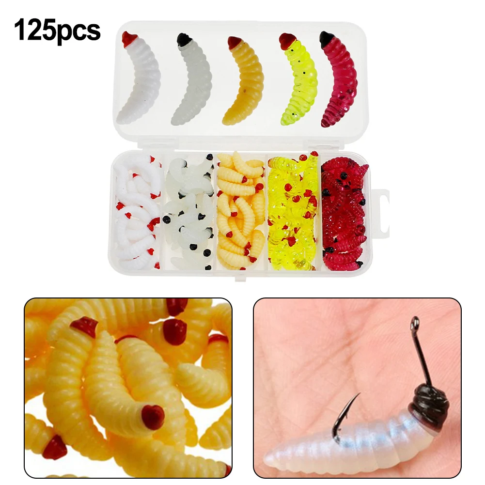 Brand New 125x Lure Soft Bait Soft Plastics Fishing Lure Mixed Color PVC Realistic Shape Soft Bait About 0.4g/pcs
Brand New 125x Lure Soft Bait Soft Plastics Fishing Lure Mixed Color PVC Realistic Shape Soft Bait About 0.4g/pcs