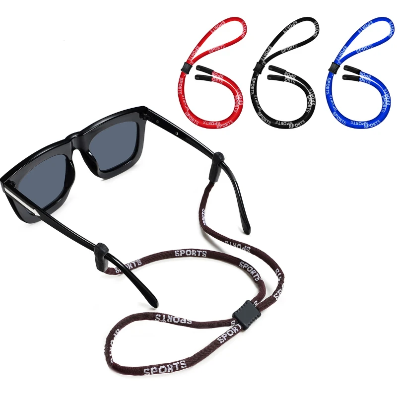 New Non-Slip Sunglasses Rope Unisex Outdoors Sports Glasses Cord Women Men Eyeglasses Eyewear Cord Elastic Polyester Neck Strap
New Non-Slip Sunglasses Rope Unisex Outdoors Sports Glasses Cord Women Men Eyeglasses Eyewear Cord Elastic Polyester Neck Strap