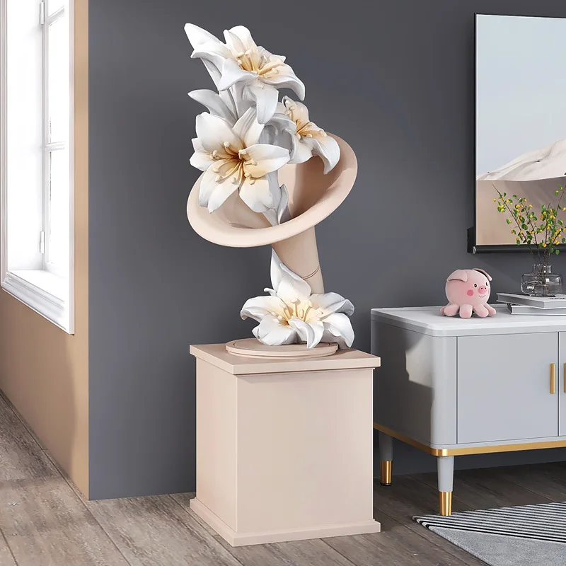 Creative Gramophone Decoration Sculptures Living Room Luxury Record Player Ornament Modern Gift Design Furniture Sofa Side Decor
Creative Gramophone Decoration Sculptures Living Room Luxury Record Player Ornament Modern Gift Design Furniture Sofa Side Decor